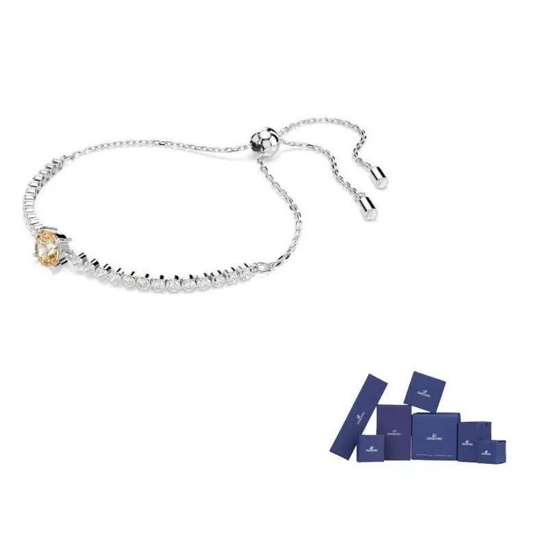 

Swarovski Серебряный металлический браслет для женщин