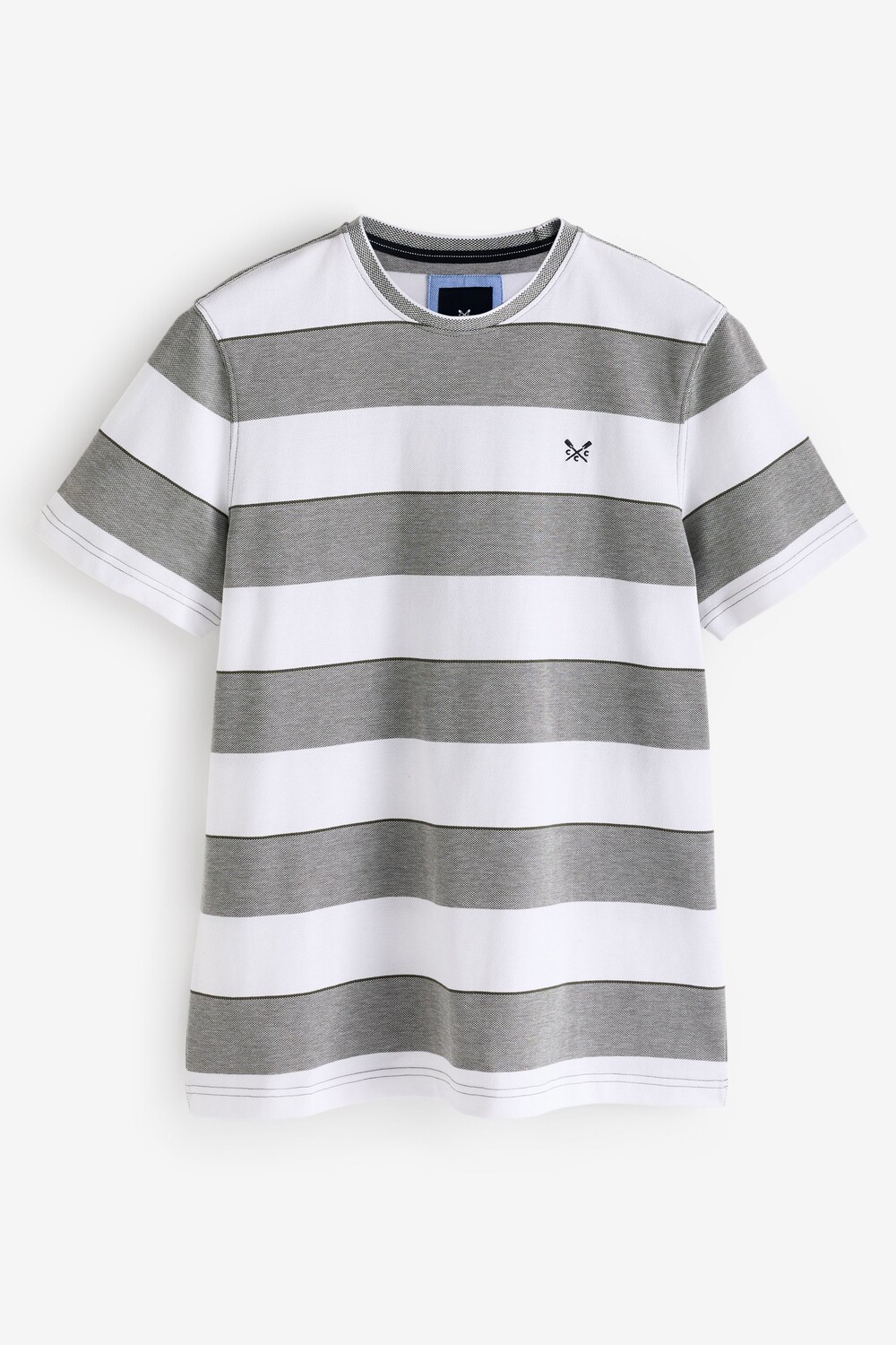 

Crew Clothing Оксфордская пряжа футболка пике в полоску с краской Crew Clothing Company, зеленый