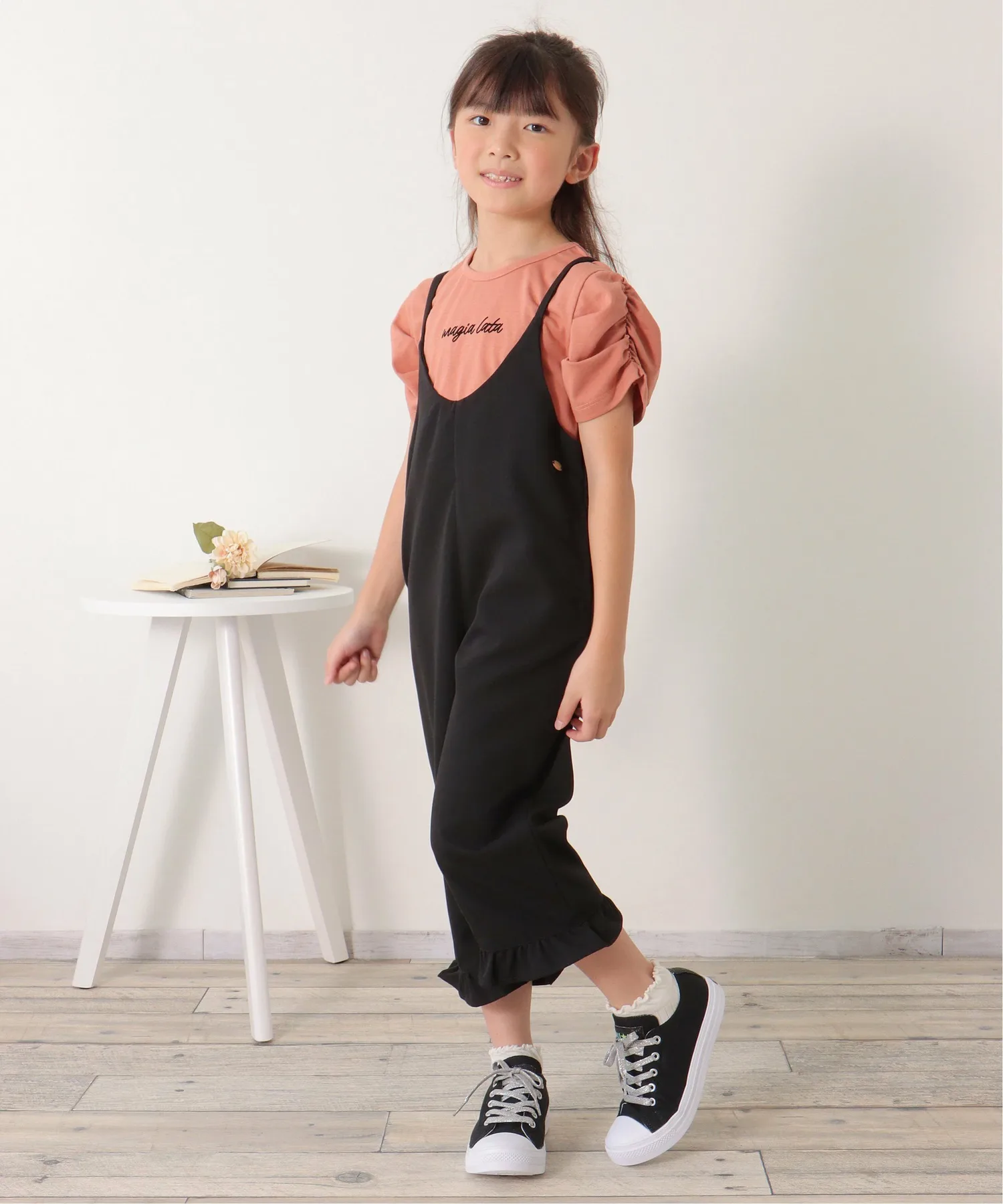 Комбинезон-майка с оборками по низу (120-160 см) Ikka, Light Gray — фото 2
