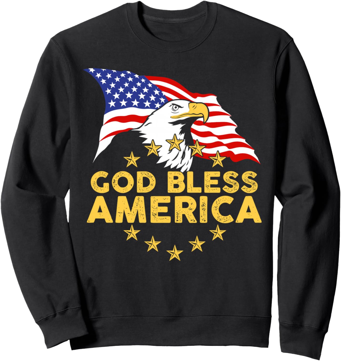 

Боже, благослови Америку, Патриотическая толстовка с изображением белоголового орла и американского флага God Bless America Women Men Bald Eagle Patriotic, Белый, Боже, благослови Америку, Патриотическая толстовка с изображением белоголового орла и америк