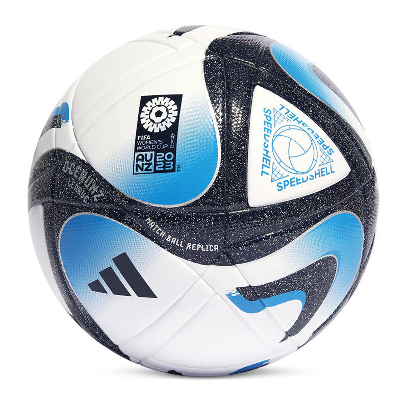 

Adidas Размер 5 футбольный мяч TPU бесшовный термосварной унисекс black white blue