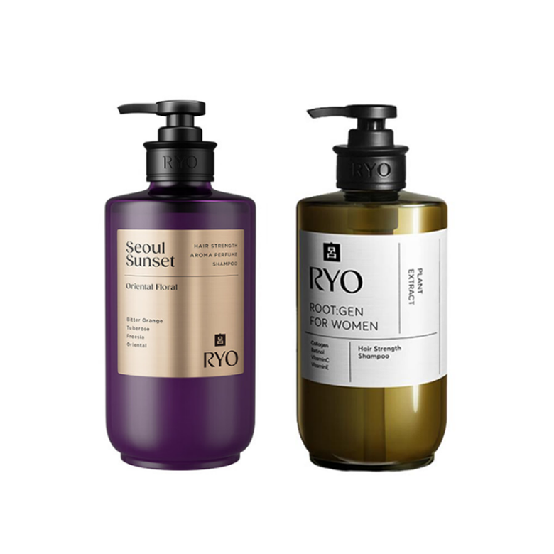 

Набор для ухода за волосами Rich Potpourri Scent Shampoo Hair Care Potpourri из двух предметов Ryo, seoul sunset shampoo 580ml+оливковый lotion shampoo 580ml