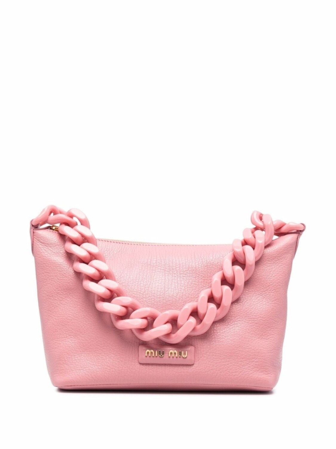 

Сумка на плечо Miu Miu с нашивкой-логотипом, розовый