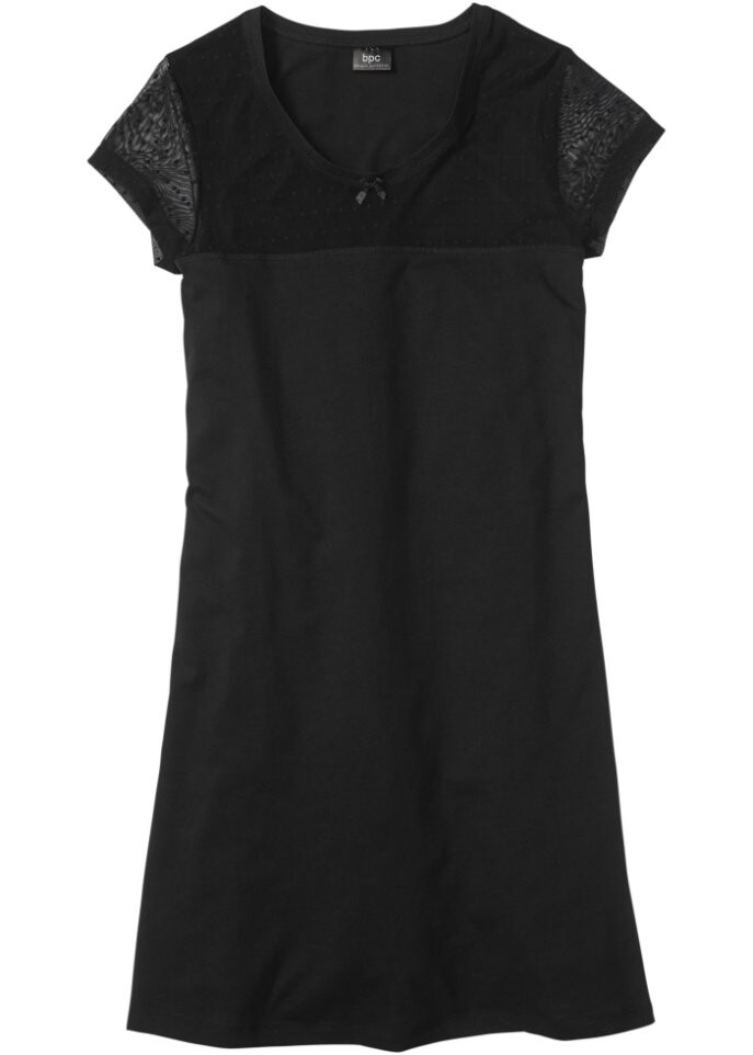 

Ночная рубашка Bpc Bonprix Collection, черный
