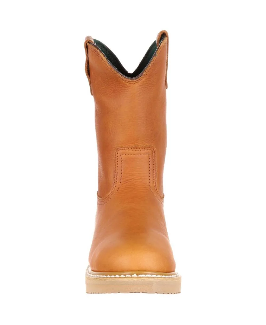 Men's Wedge Work Wellington GEORGIA BOOT, barracuda золото — фото 2