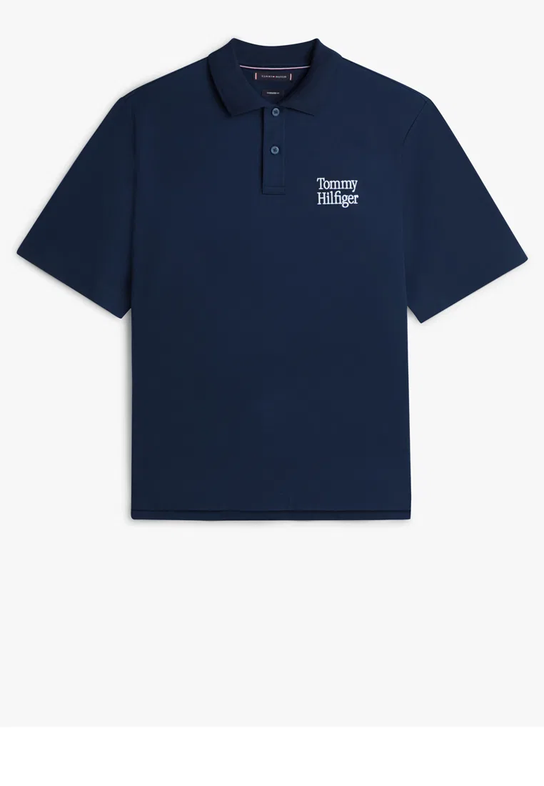 Поло, с графическим принтом, Big Back, TH Mainline Tommy Hilfiger, цвет Desert Sky — фото 4
