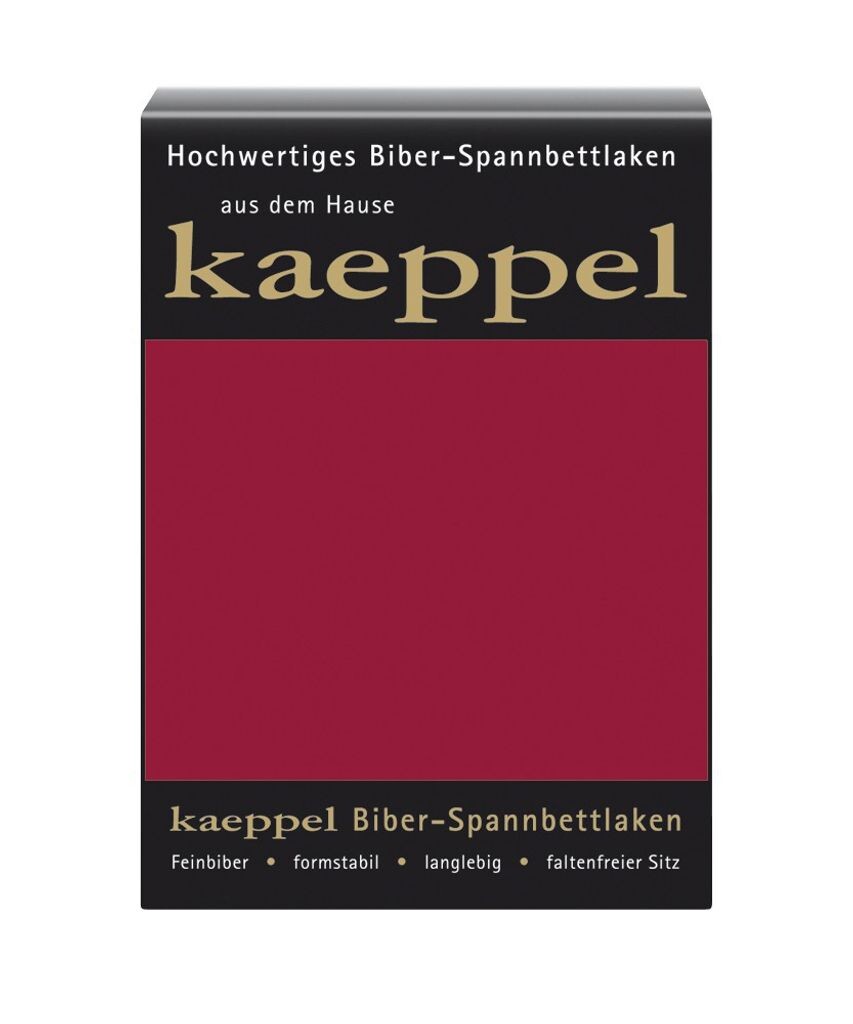 

Простыня Kaeppel Biber 180-200x200 см на подгонке, 14 цветов однотонный эко, цвет: кармин