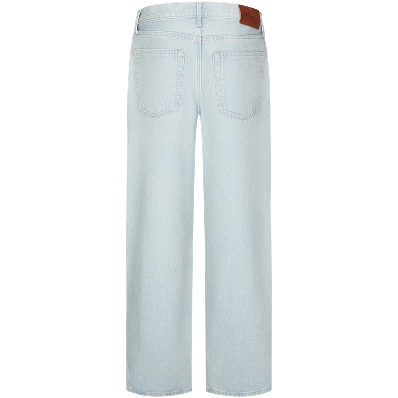 Calvin Klein Джинсы Women's 3U8 Denim Light Blue Moderate Wide Leg — фото 3