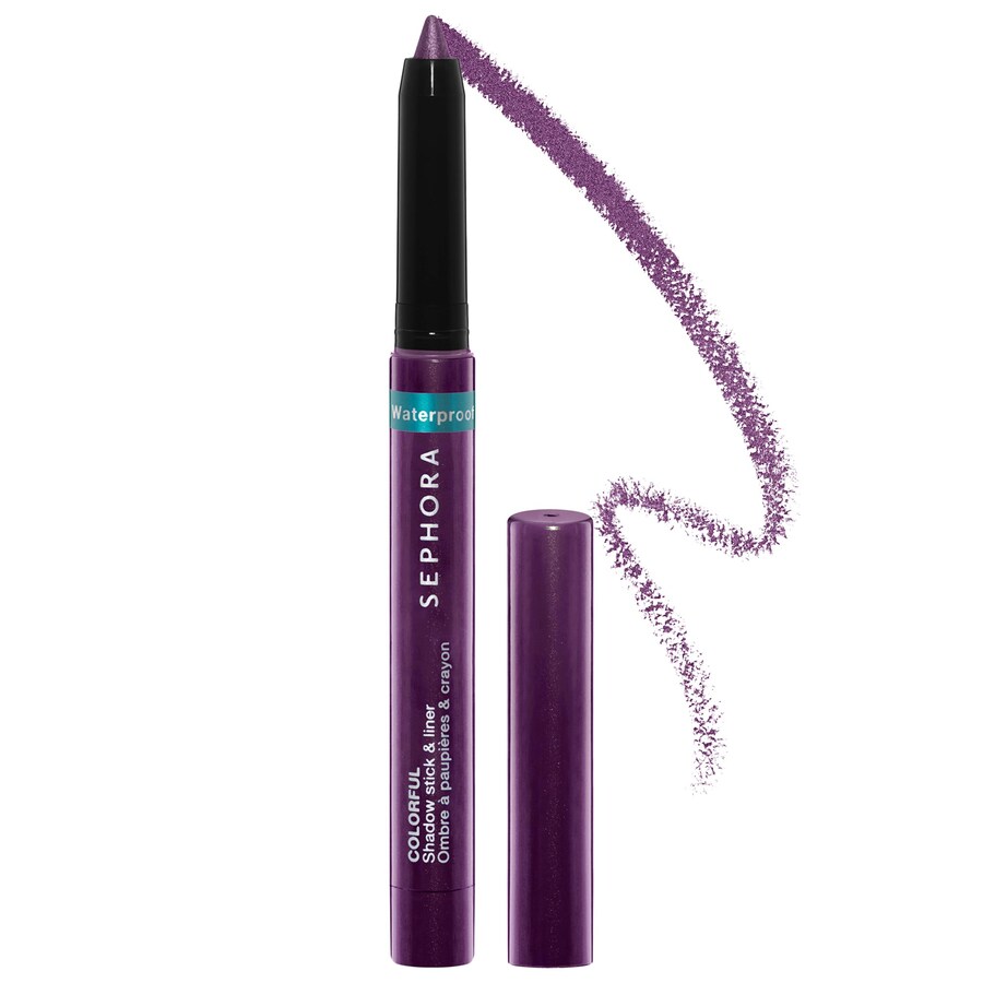 

Водостойкие тени и подводка для глаз Sephora Colorful в мультистике SEPHORA COLLECTION, .33 oz, 14 Purple Shimmer