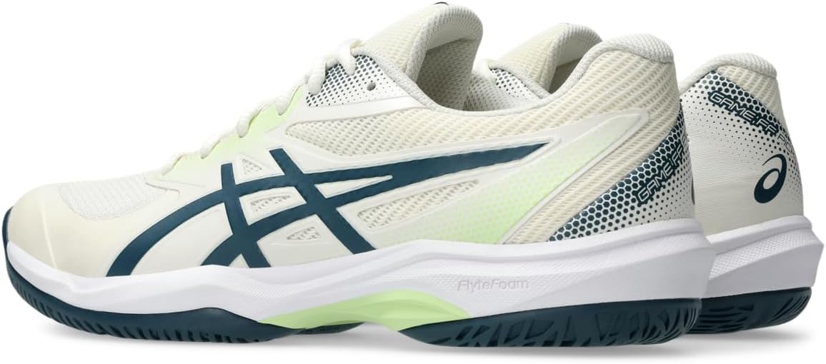 Мужские кроссовки для пикабола ASICS Game FlyteFoam, бирюзовый/кремовый — фото 3