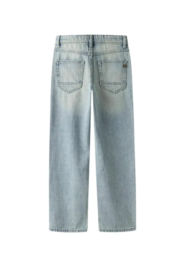 Джинсы прямого кроя nkmryan Name It, Vintage Light Blue Denim — фото 4