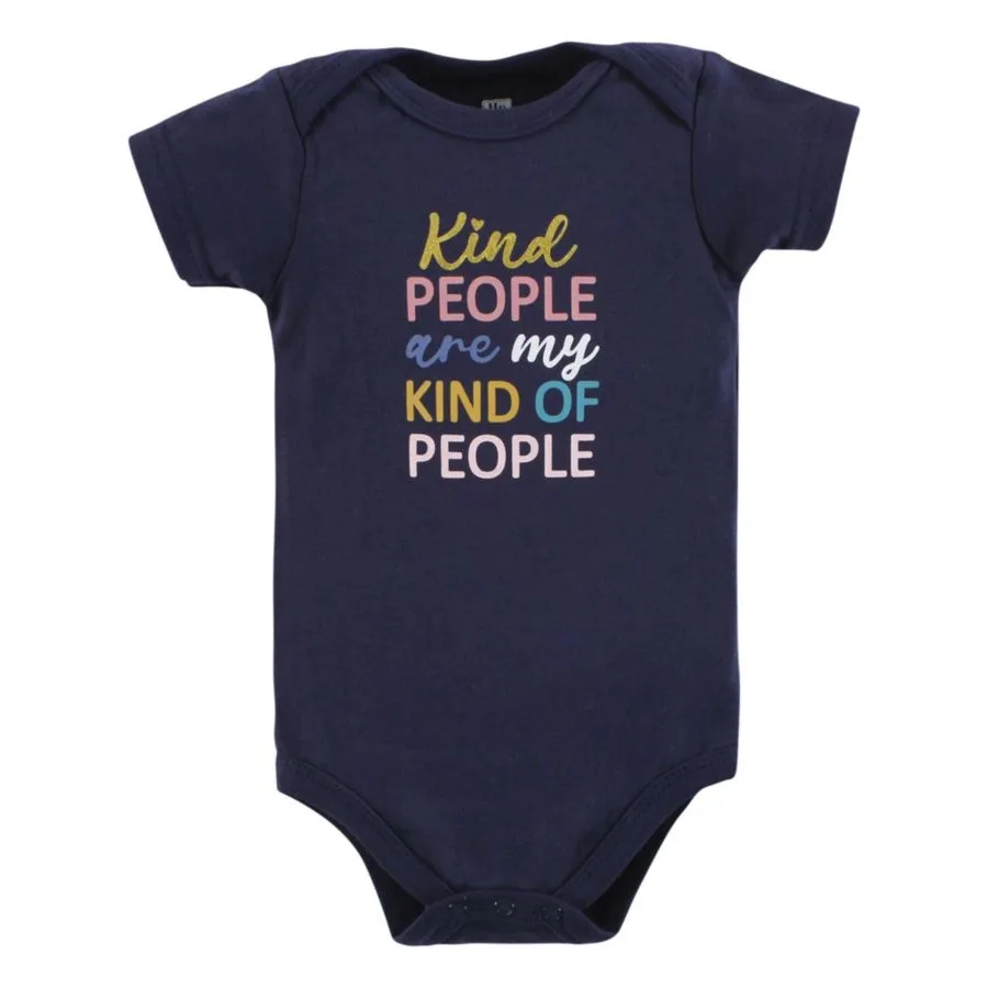 Хлопковые боди, набор из 7 штук Hudson Baby, Girls World — фото 3