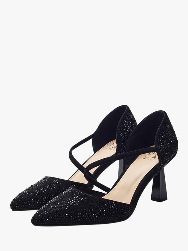 Туфли Hamana Court Moda in Pelle, Black — фото 2