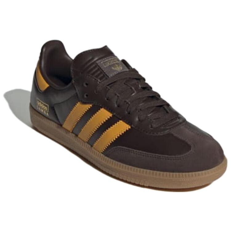 Мужские кроссовки для скейтбординга adidas originals Samba Series, Dark Brown — фото 3