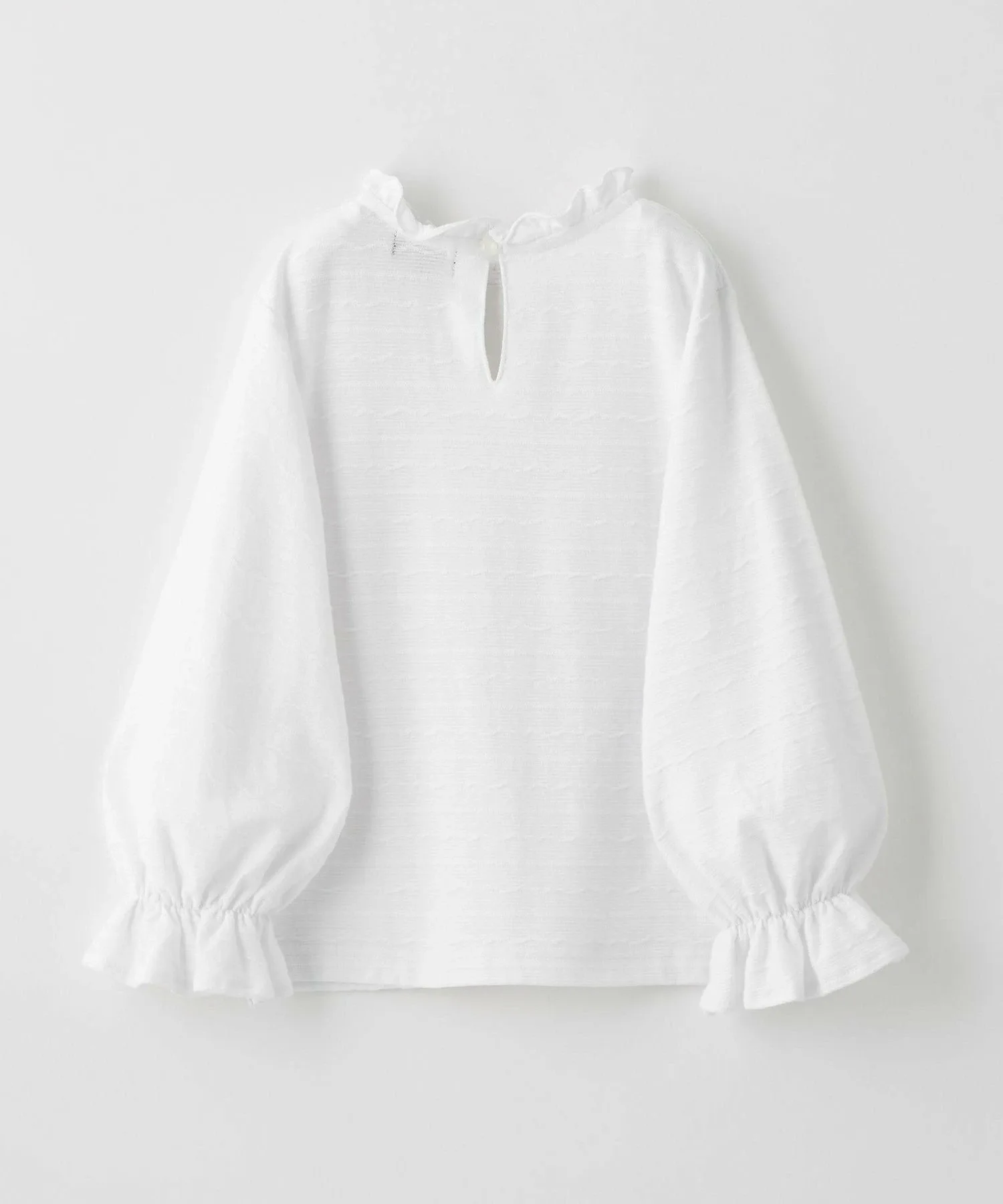 Жаккардовый пуловер / Детский 100-130 см United Arrows Green Label Relaxing, OFF WHITE — фото 2