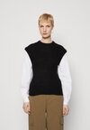 

Свитер ONLVIANI MIX STRUCTURE O NECK Only Tall, черный