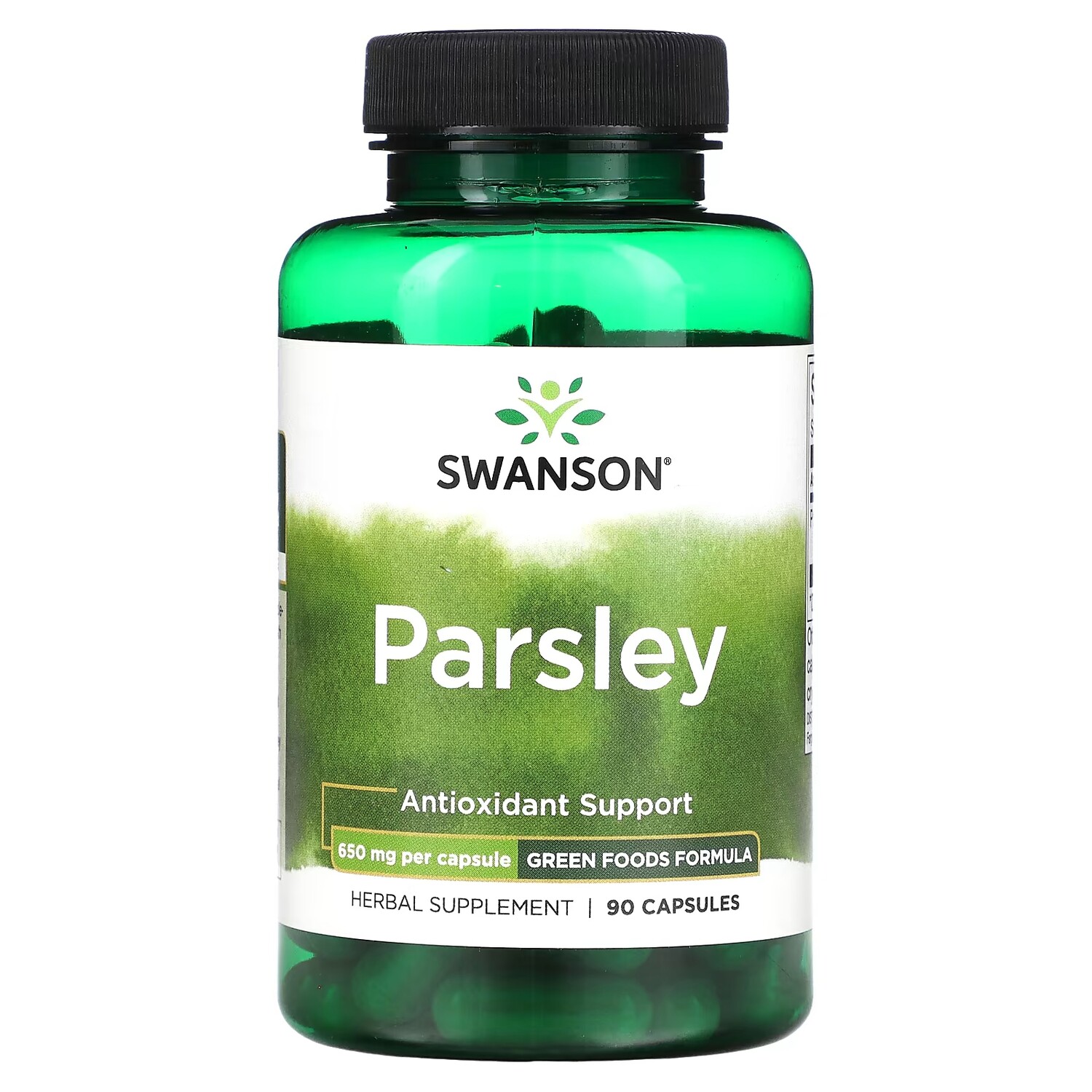 

Добавка Swanson Parsley, 650 мг