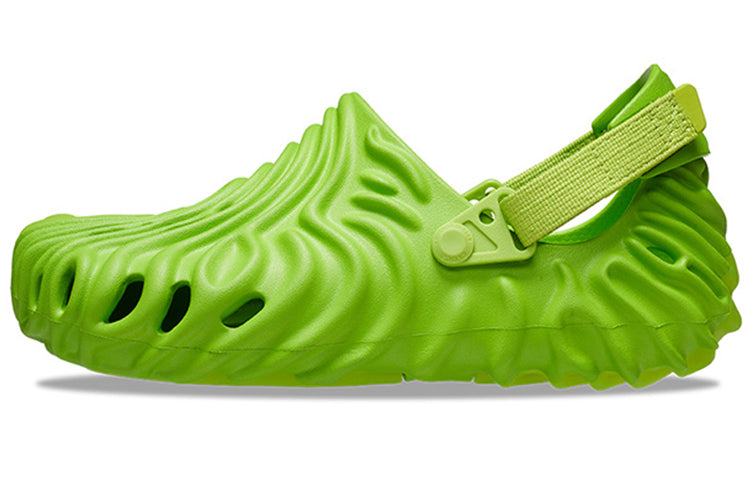 Сандалии Crocs Salehe Bembury x Pollex Clog 'Crocodile', зеленый — фото 2
