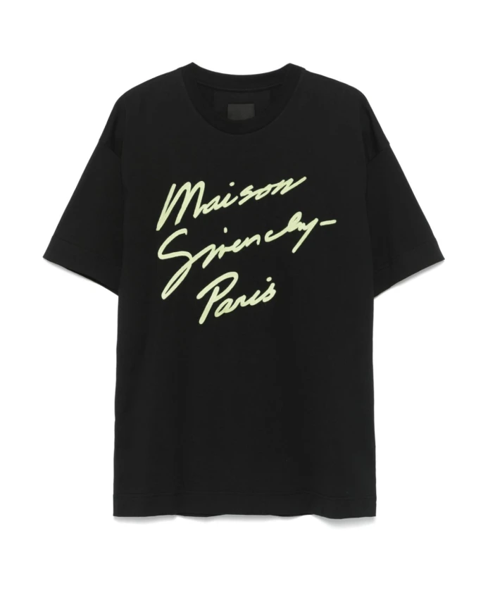 

Футболка It из хлопкового джерси с вышитым логотипом Givenchy, черный