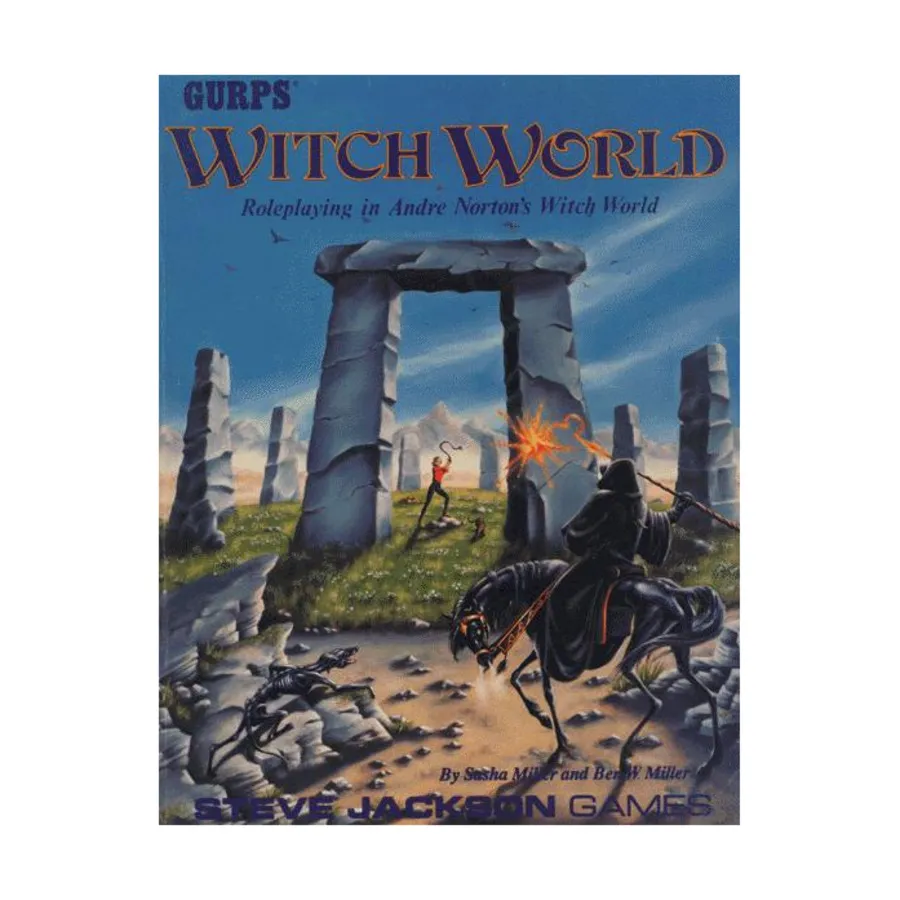 

Witch World, GURPS (1st-3rd Edition) - Fictional Settings, мягкая обложка