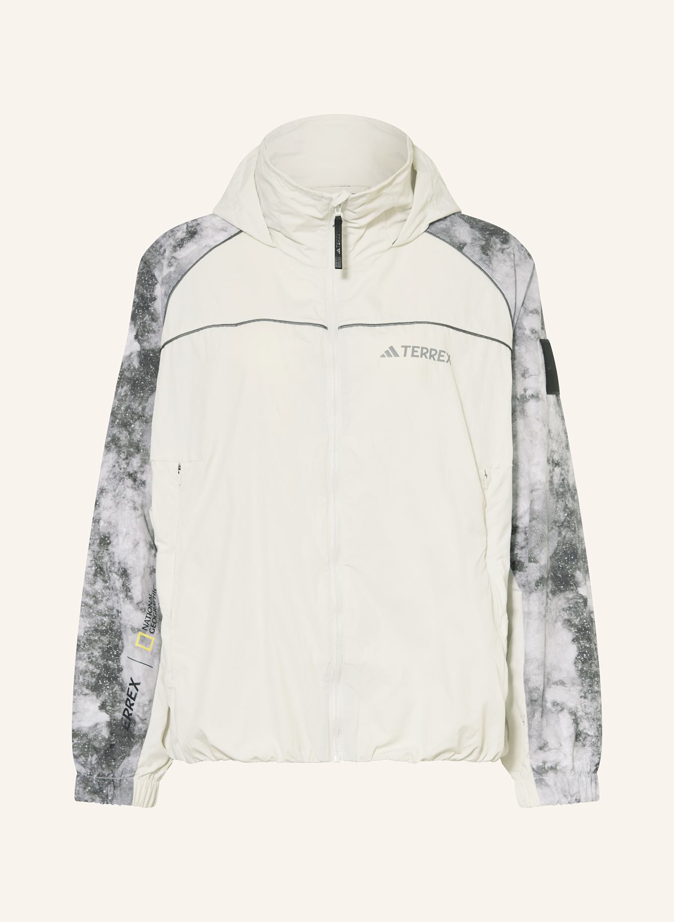 

Функциональная куртка Nat Geo Wind.Rdy Adidas Terrex, мультиколор