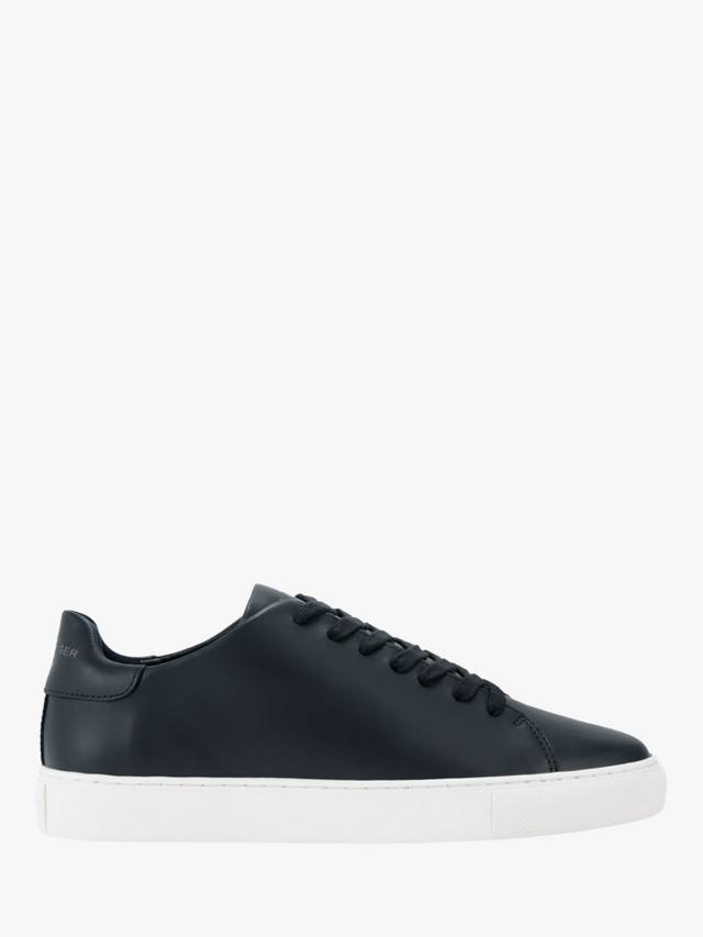 

Кожаные кроссовки lennon Kurt Geiger London, темно-синий