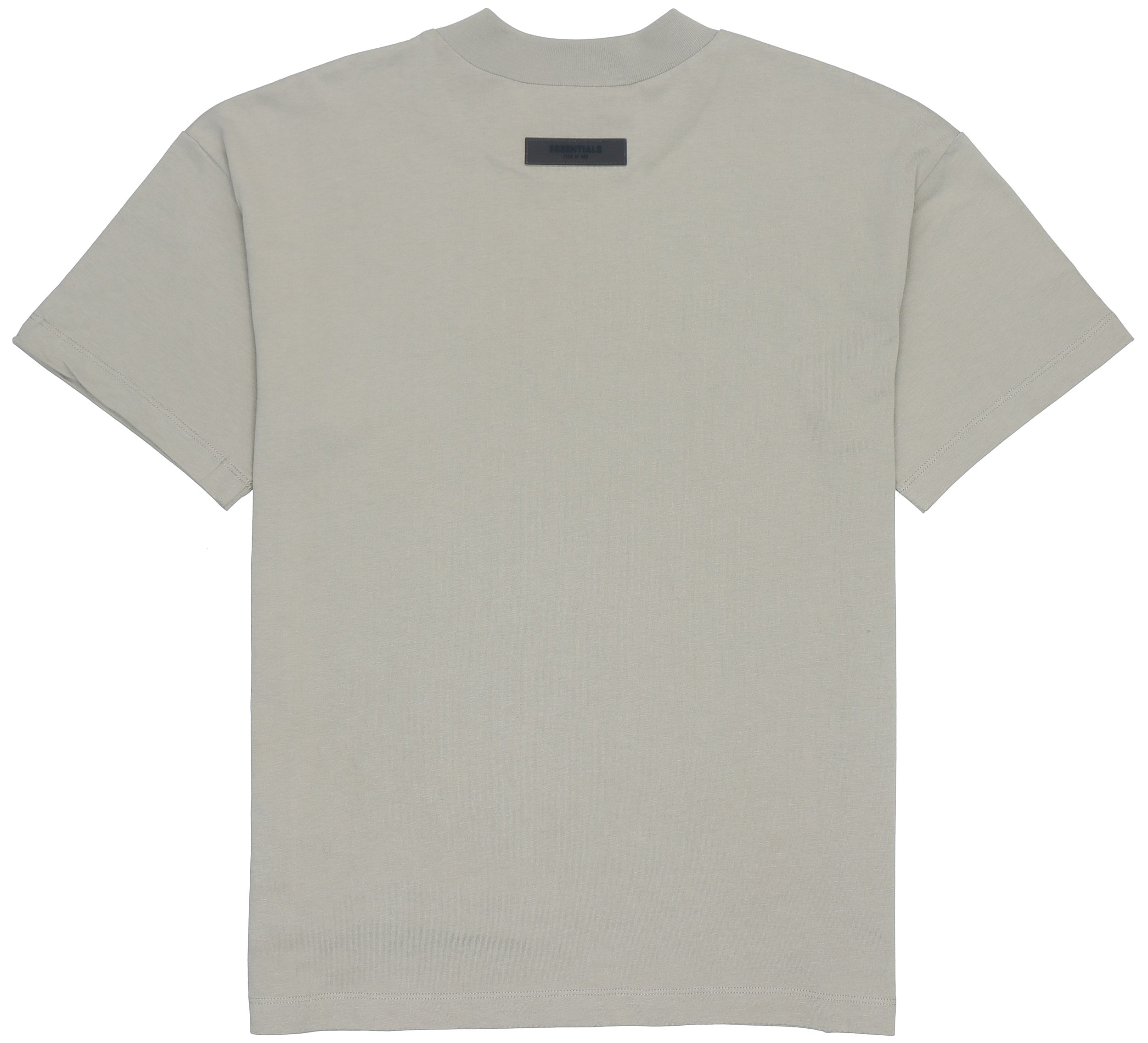 Футболка SS22 для детей серо-зеленая Fear Of God Essentials — фото 4