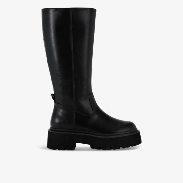 

Сапоги Trick Flat из искусственной кожи до колена Kg Kurt Geiger, черный