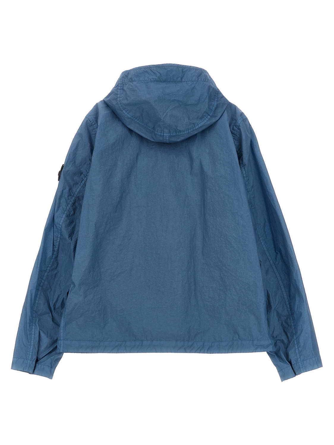 Куртка из нейлона с эффектом смятости Stone Island Junior, синий — фото 2