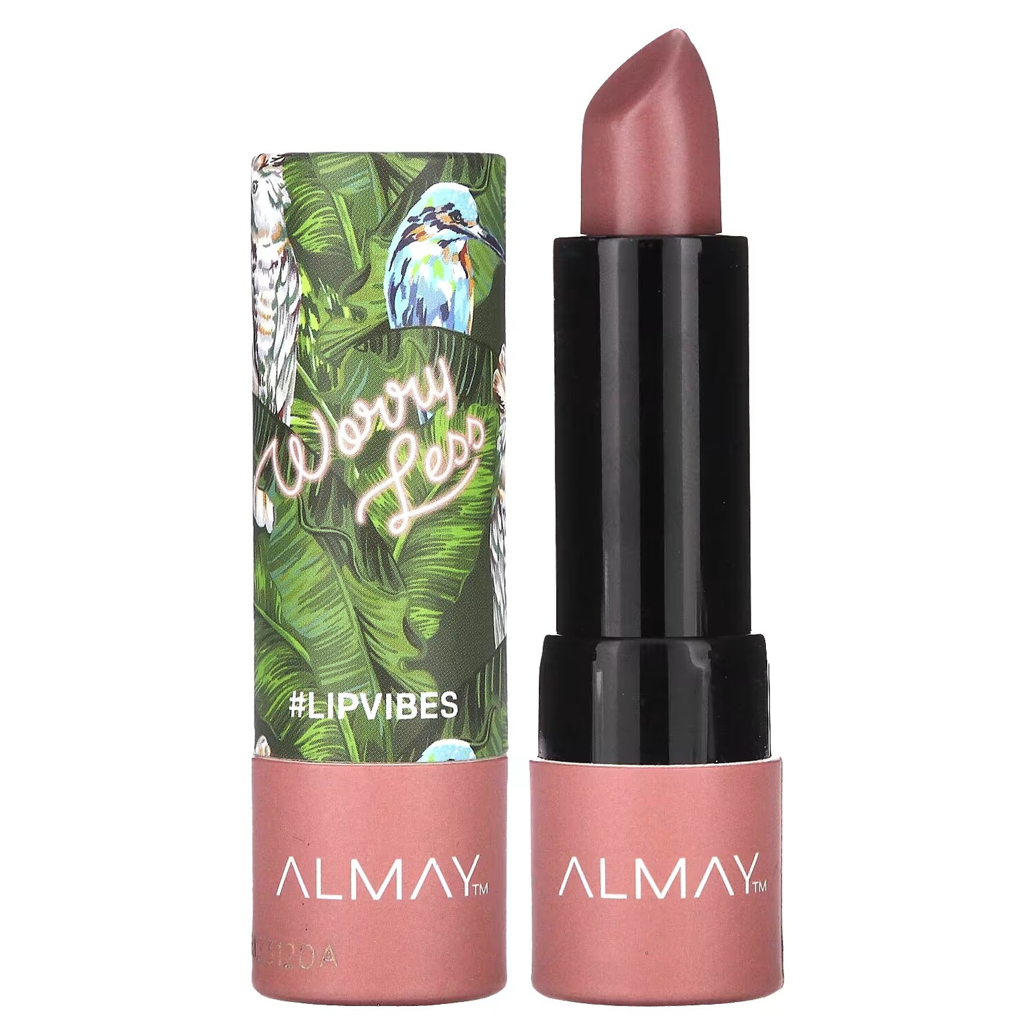 

Губная помада Almay Lip Vibes 130 Worry Less, 0,14 унции (4 г)