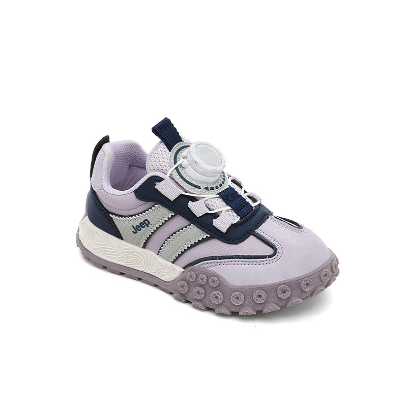 Кроссовки для бега Running Collection Kids Jeep, темно-and светло-фиолетовый[leather upper-upgraded] — фото 3