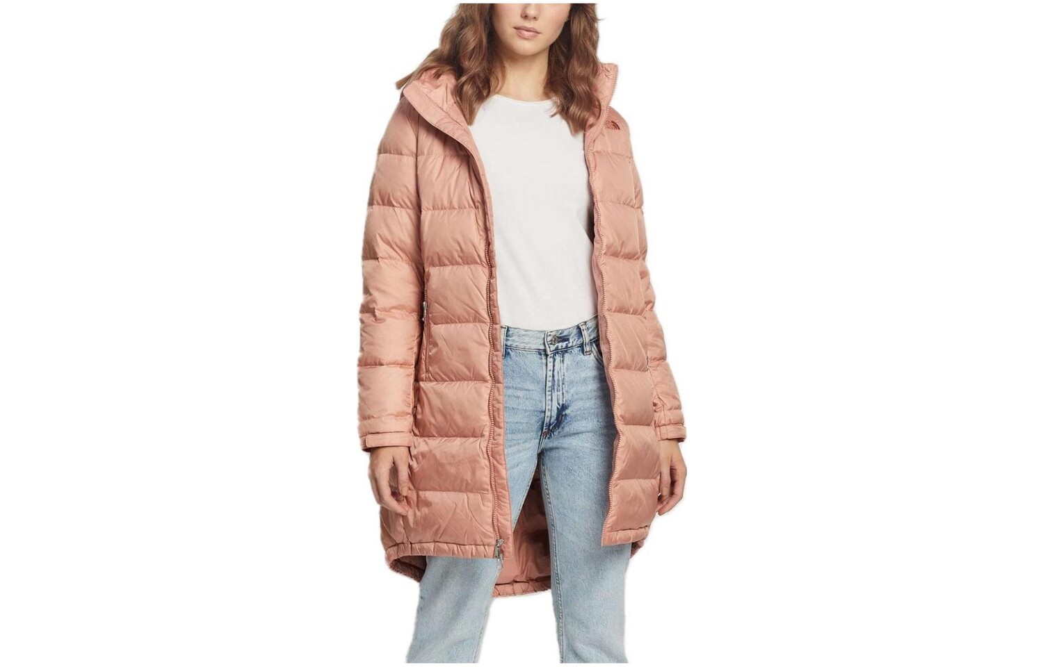 

Пальто женское розовое The North Face