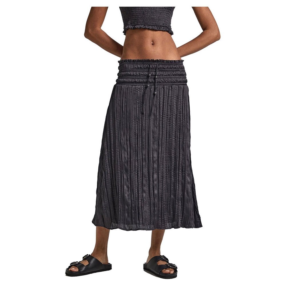 

Юбка Pepe Jeans Divine Long, серый