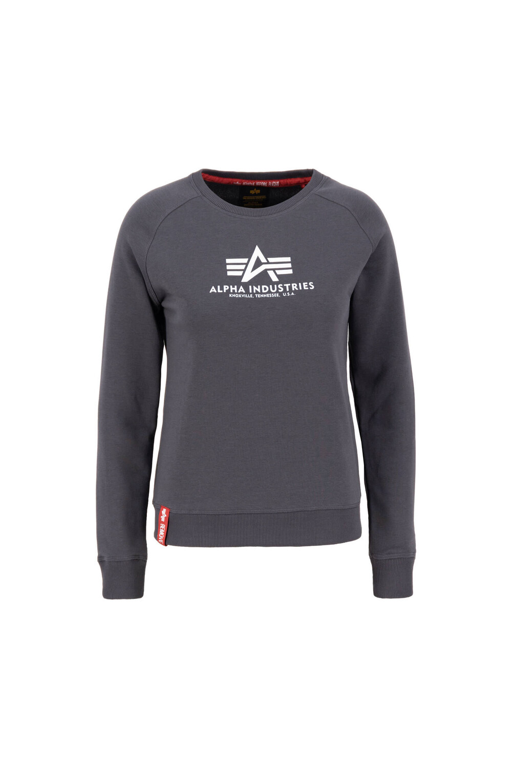 

Толстовка новая базовая Alpha Industries, серый