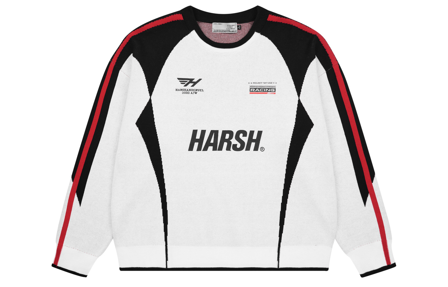 

Трикотаж Unisex HARSH AND CRUEL, черный