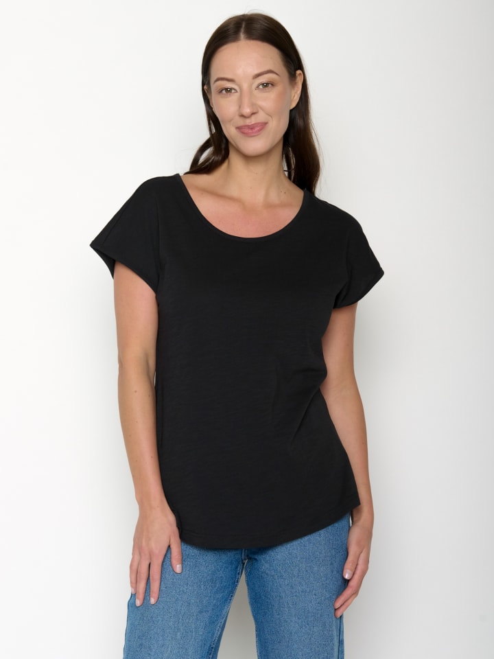 

Базовая черная футболка GreenBomb