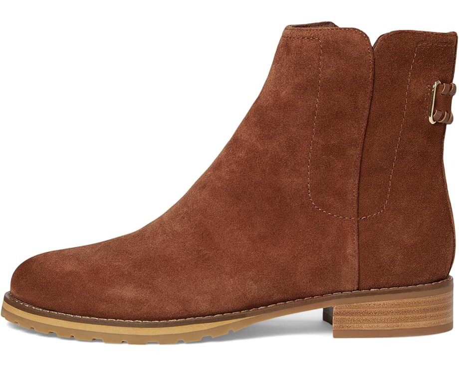 Ботинки Jack Rogers Newbury Bootie - Suede, цвет Sequoia — фото 4