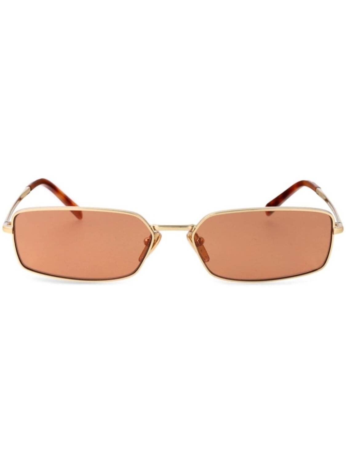 

Солнцезащитные очки Prada Eyewear в квадратной оправе, золотой