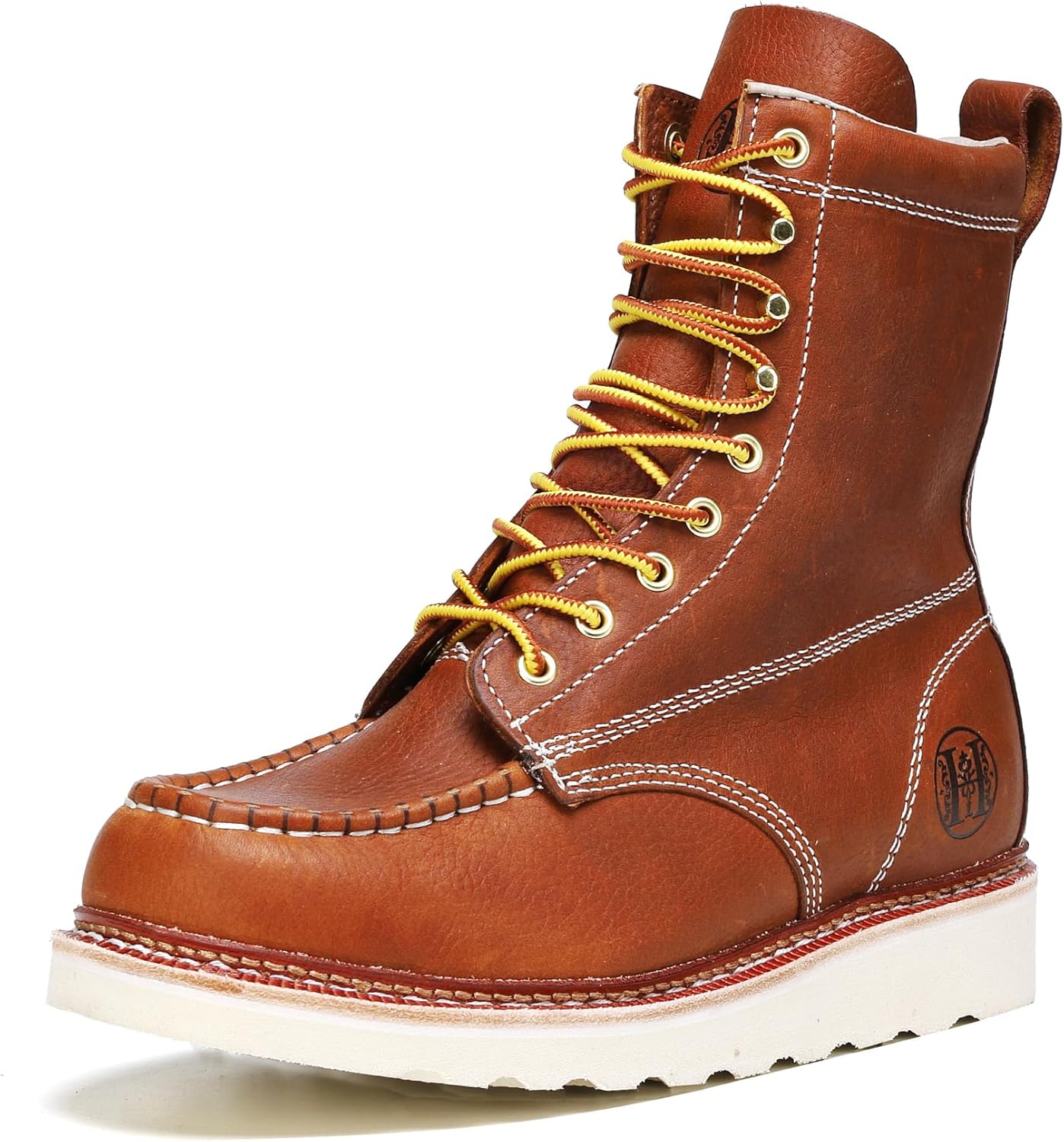 

Мужские ботинки Montwell с мягким носком, водоотталкивающие, устойчивые к скольжению, высотой 6 / 8, 808/8\"