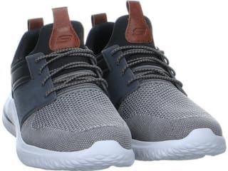 Мужские кроссовки Skechers Delson 3.0 Cicada, серый/черный — фото 2