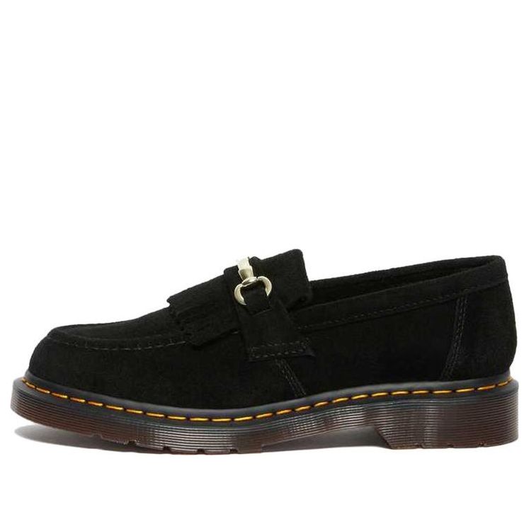 

Тапочки Dr. Martens Snaffle Suede Loafers 'Black - Desert Oasis Suede' 27425001, черный