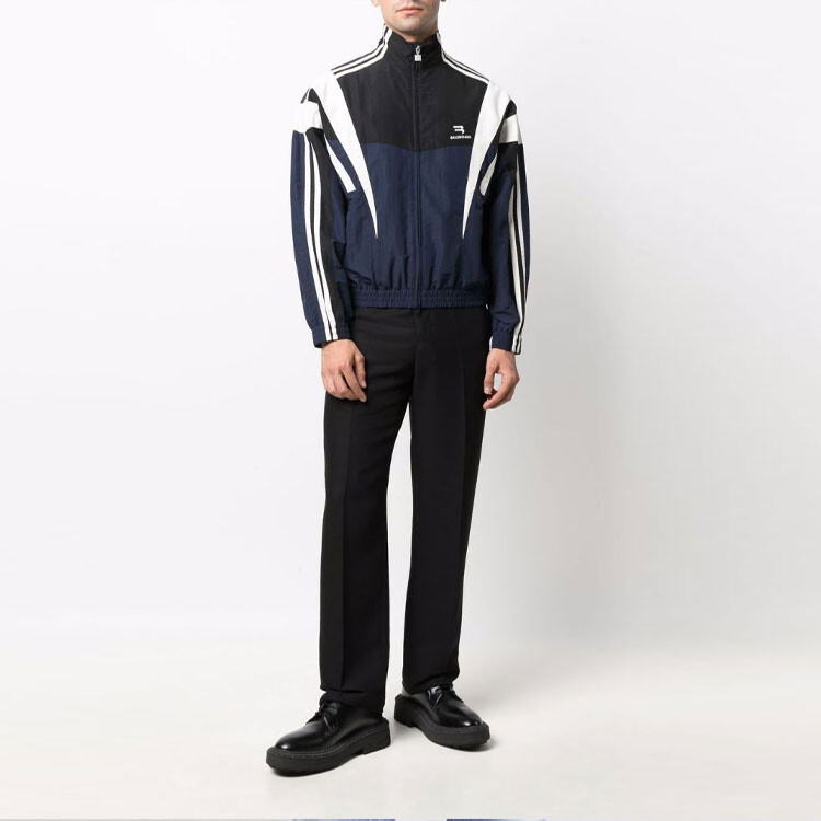 Спортивная куртка B Tracksuit Balenciaga, индиго — фото 3