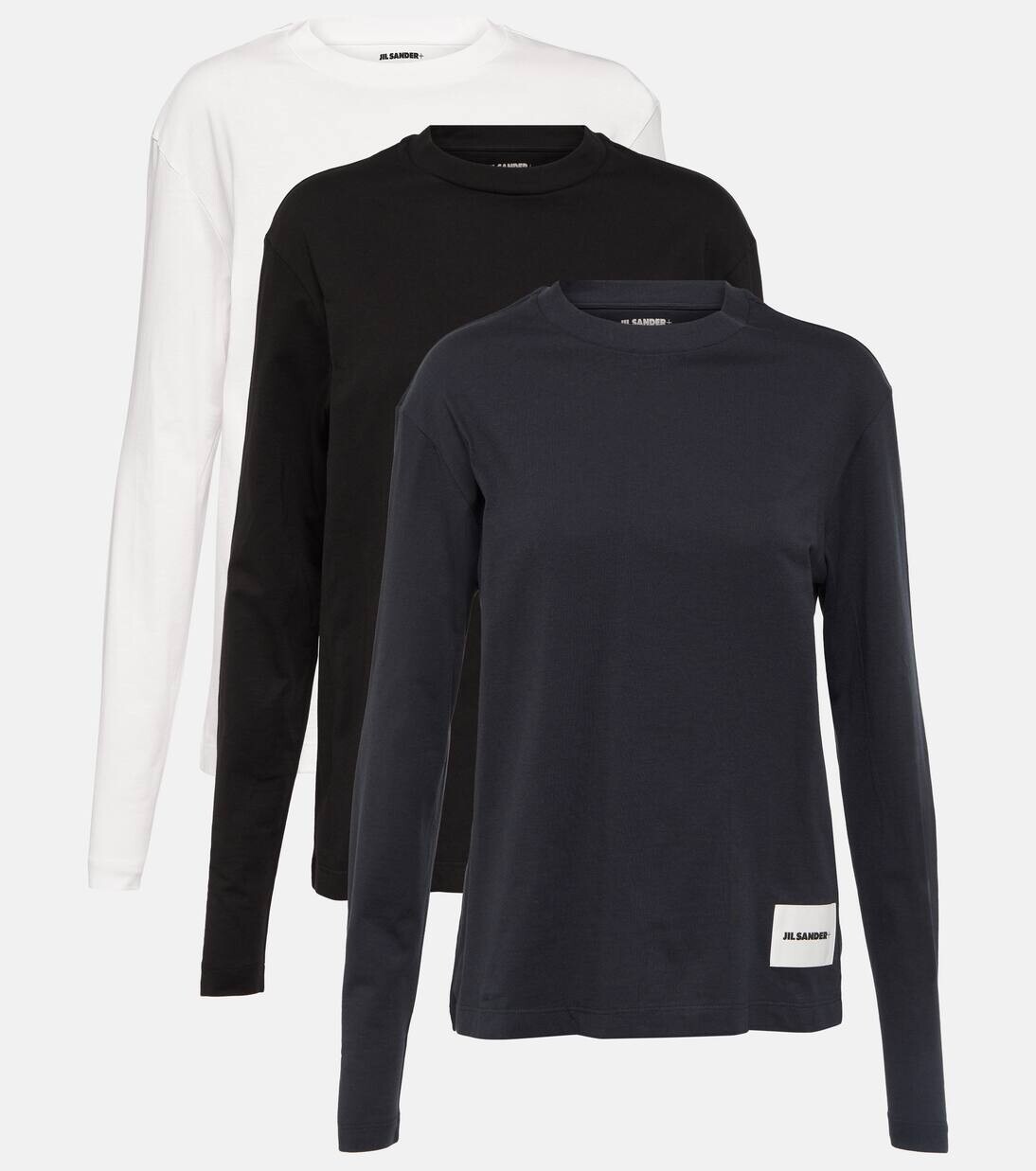 

Комплект из 3 толстовок из хлопкового джерси Jil Sander