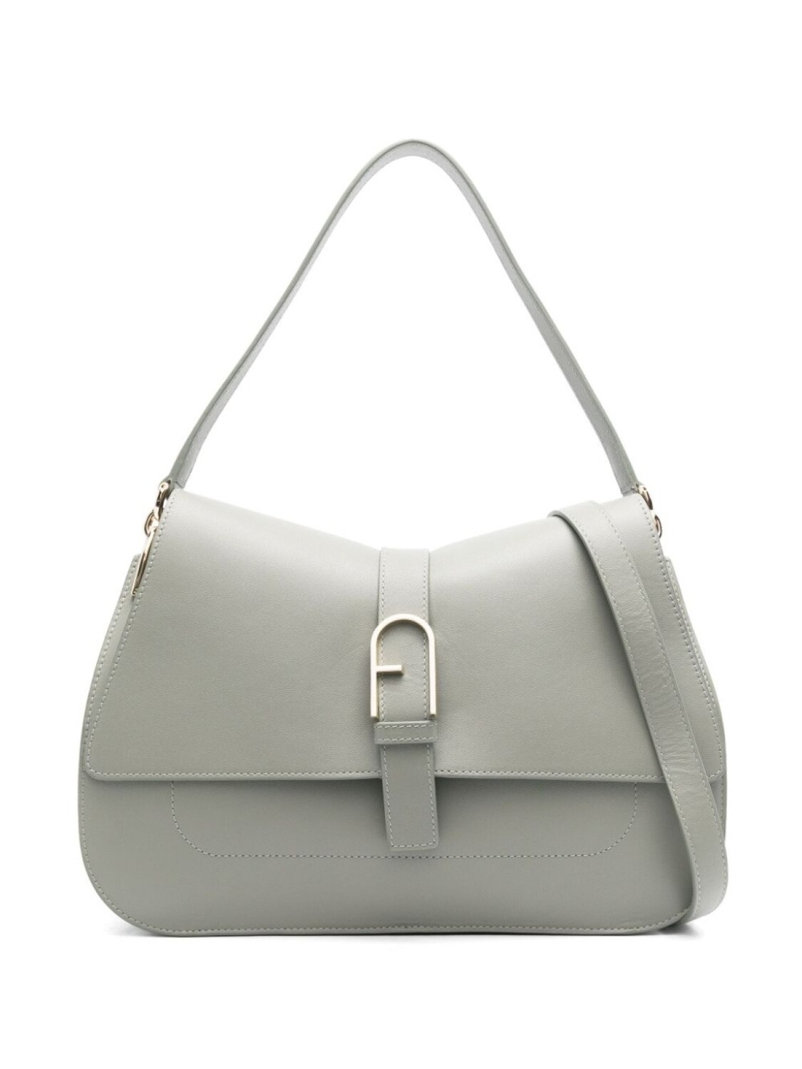 

Furla большая сумка на плечо Flow, зеленый