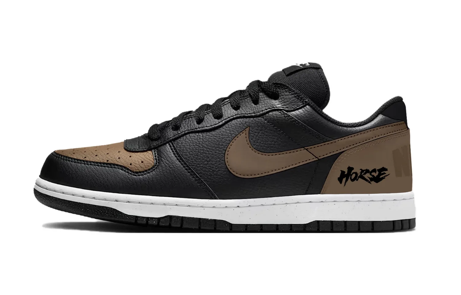 Nike Кроссовки для скейтбординга мужские Big Abrasion Resistant Slip Resistant low top brown