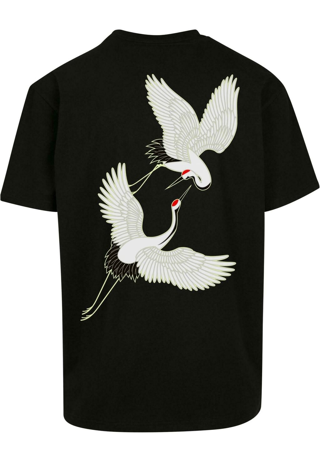 

Футболка с принтом FORTUNE CRANES HEAVY OVERSIZE Upscale by Mister Tee, черный