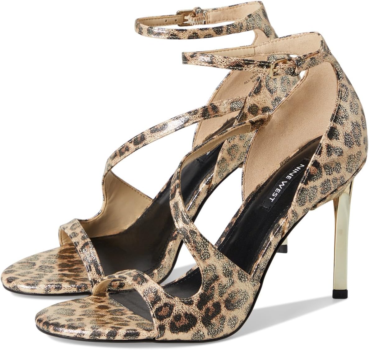 Туфли Nine West Shimmy, цвет Gold Shimmer Leopard