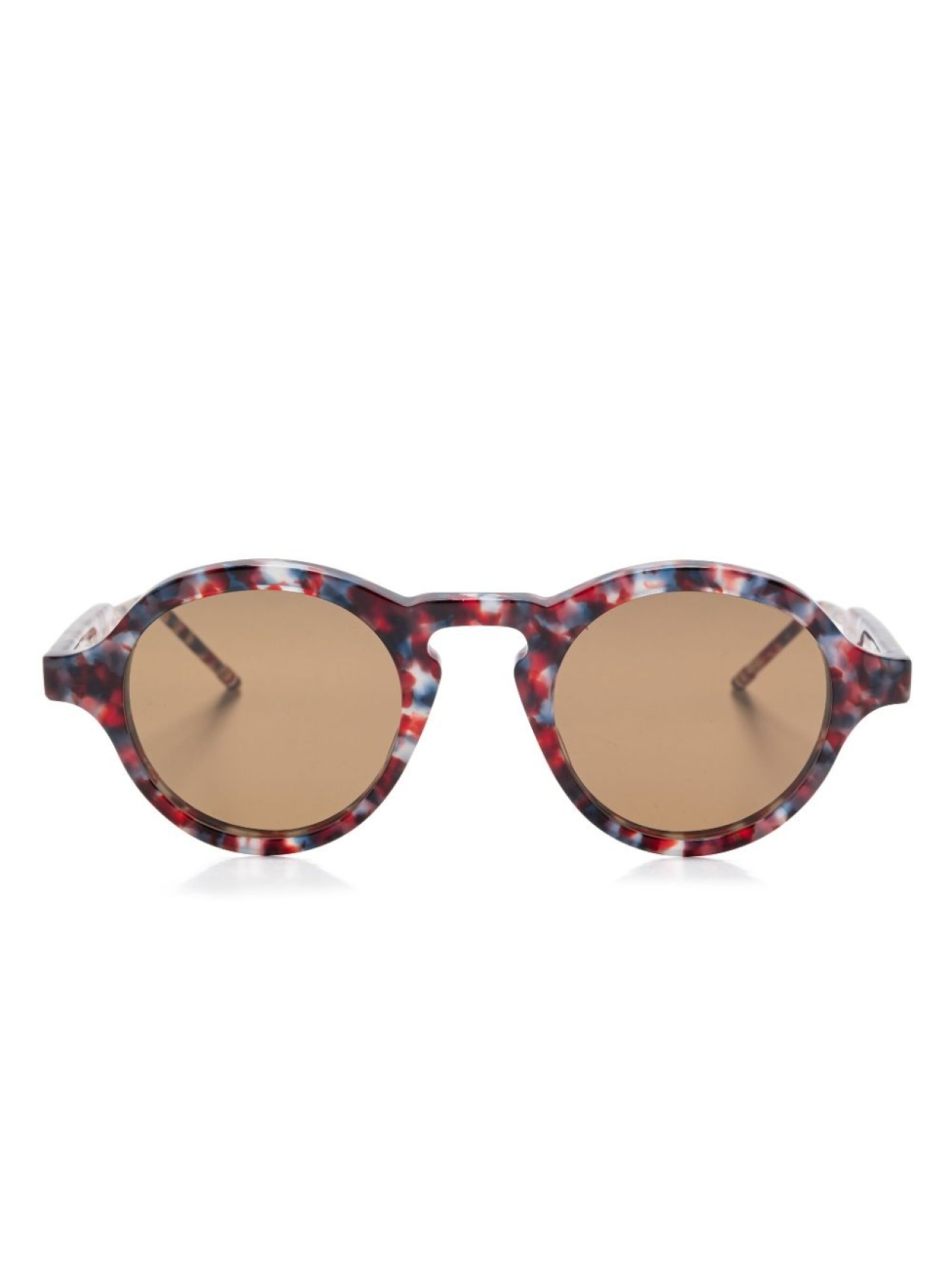 

Солнцезащитные очки в круглой оправе Thom Browne Eyewear, синий