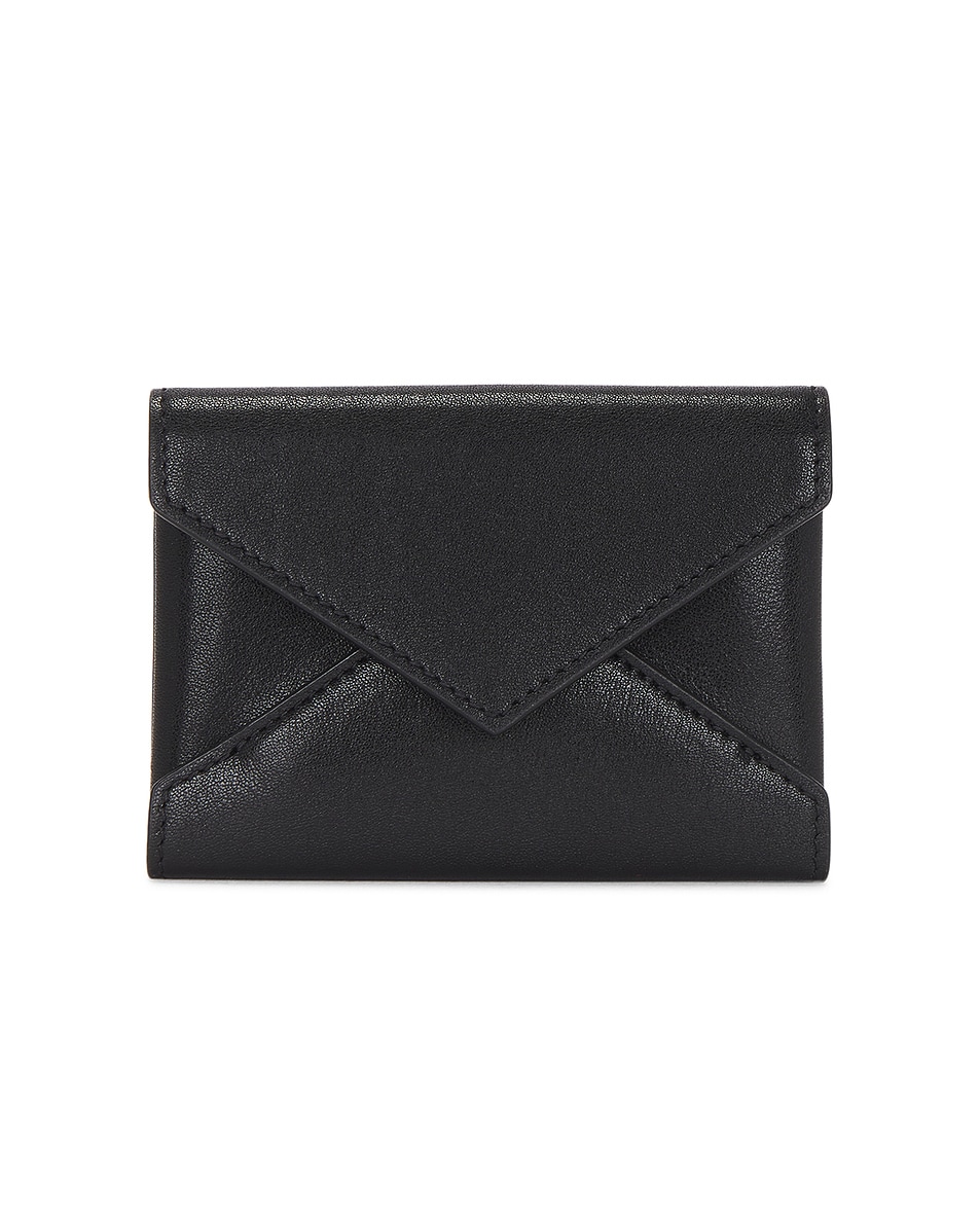 

Кожаный картхолдер Flap Card Case Saint Laurent, Nero