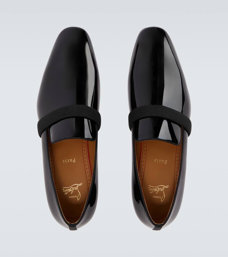 Лоферы Dandydeco из лаковой кожи Christian Louboutin, Black — фото 4